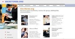 Recursos para escritores, textos de apoyo, bibliograf&iacute;a recomendada...