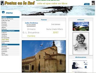 Poetas en la red Nueva Web