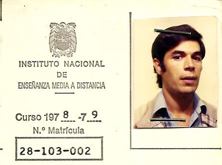 DINI en LA UNED en los 80 Curso de Historia